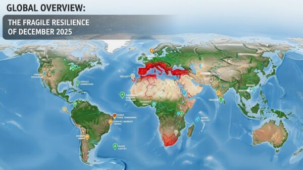 Panorama Global: A Resiliência Tênue de Dezembro de 2025