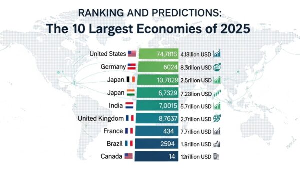 📈 Ranking e Previsões: As 10 Maiores Economias de 2025