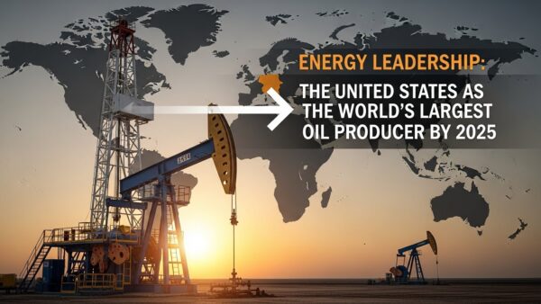 Liderança Energética: Os Estados Unidos como o Maior Produtor de Petróleo do Mundo em 2025