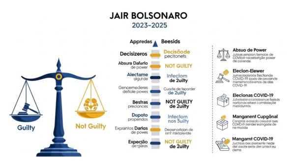 Panorama Jurídico: O Desfecho dos Julgamentos de Jair Bolsonaro (2023–2025)