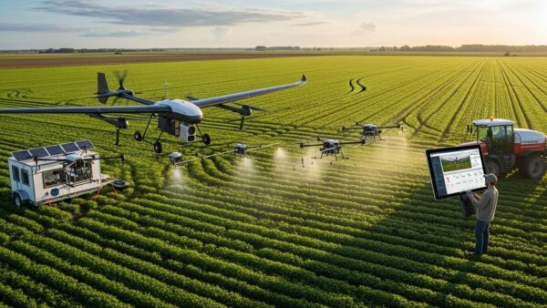 A Revolução Aérea no Agronegócio: Tecnologias, Aplicações e o Futuro dos Drones no Campo