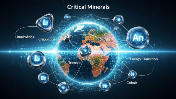 💎 Minerais Críticos: A Nova Geopolítica da Tecnologia e da Transição Energética