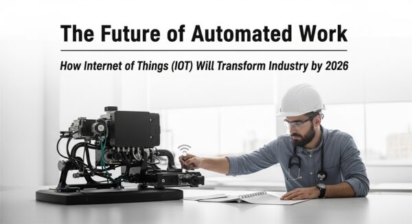 O Futuro do Trabalho Automatizado: Como o Internet das Coisas (IoT) Transformará a Indústria em 2026