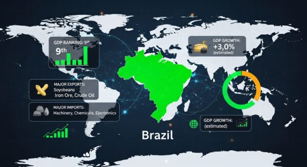 Qual é a Posição do Brasil na Economia Mundial em 2023?