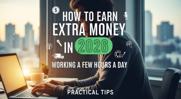 Como Ganhar Dinheiro Extra em 2026 Trabalhando Algumas Horas por Dia: Dicas Práticas