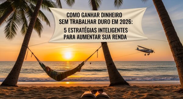 Como Ganhar Dinheiro Sem Trabalhar Muito em 2026: 5 Estratégias Inteligentes para Aumentar sua Renda