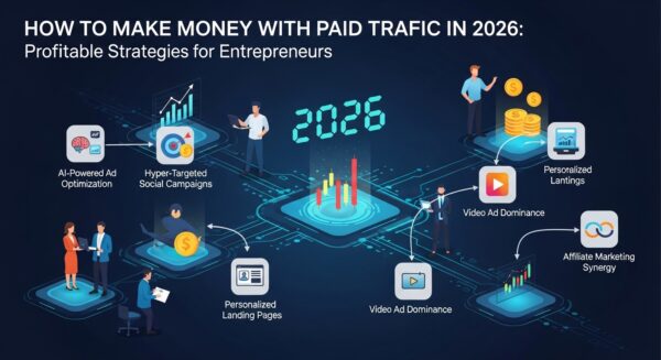 Como Ganhar Dinheiro com Tráfego Pago em 2026: Estratégias Lucrativas para Empreendedores