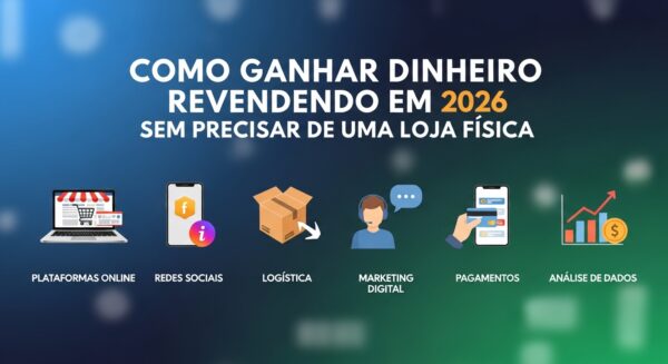 Como Ganhar Dinheiro com Revenda em 2026 Sem Necessidade de Loja Física