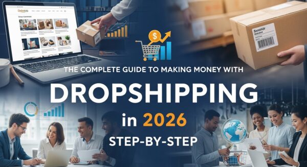 Guia Completo para Ganhar Dinheiro com Dropshipping em 2026: Passo a Passo